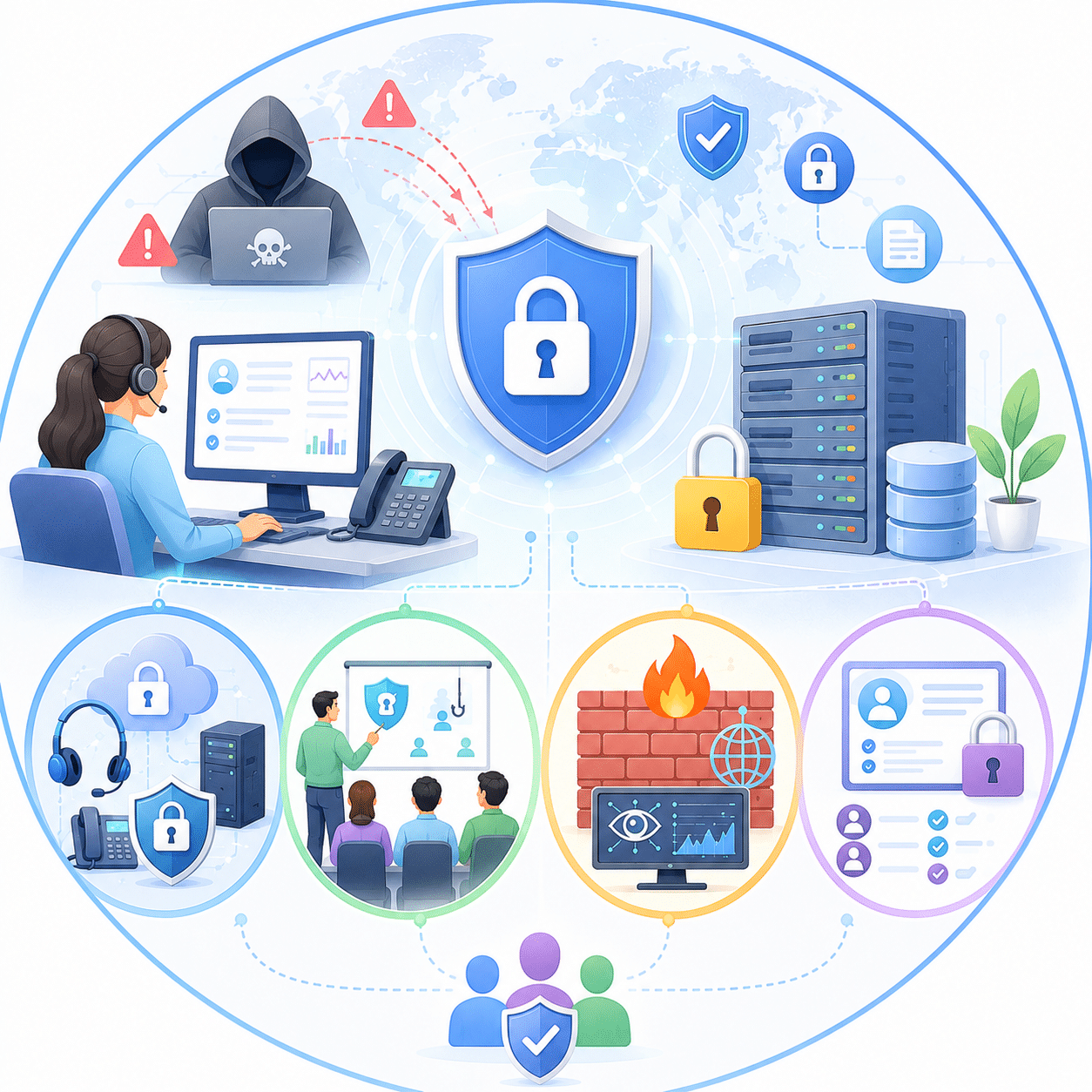 Security challenges Security challenges حماية البيانات