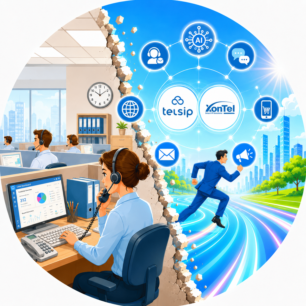 systems Reliance contact center system