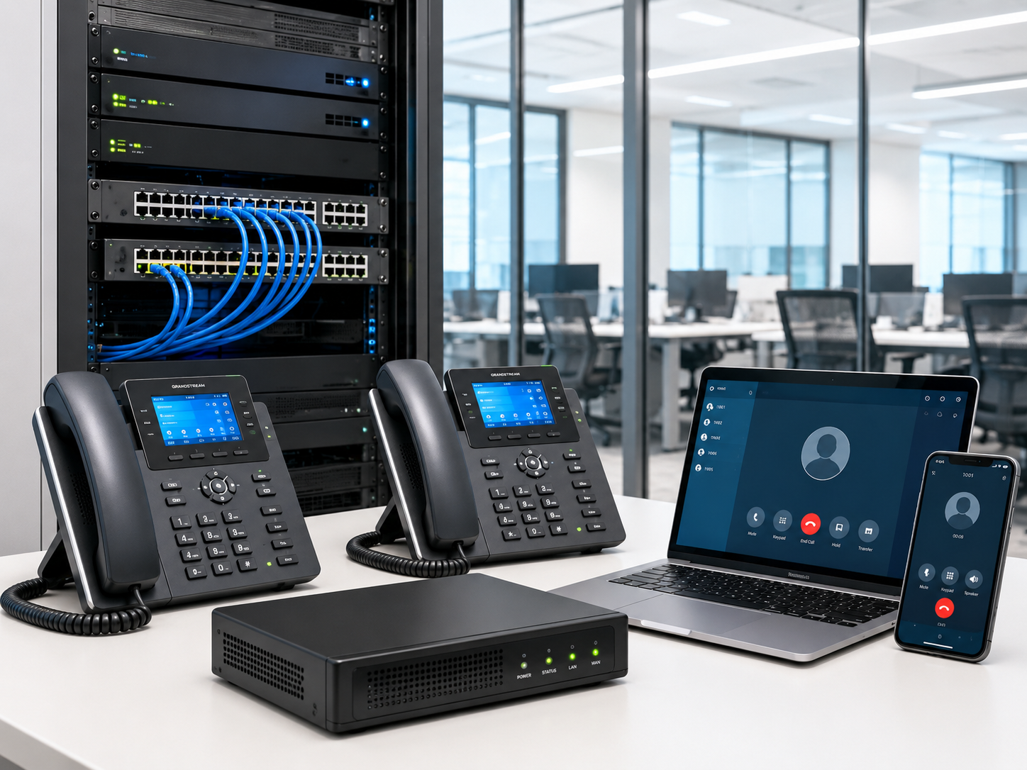 IP-PBX نظام الاتصالات الشبكية IP-PBX