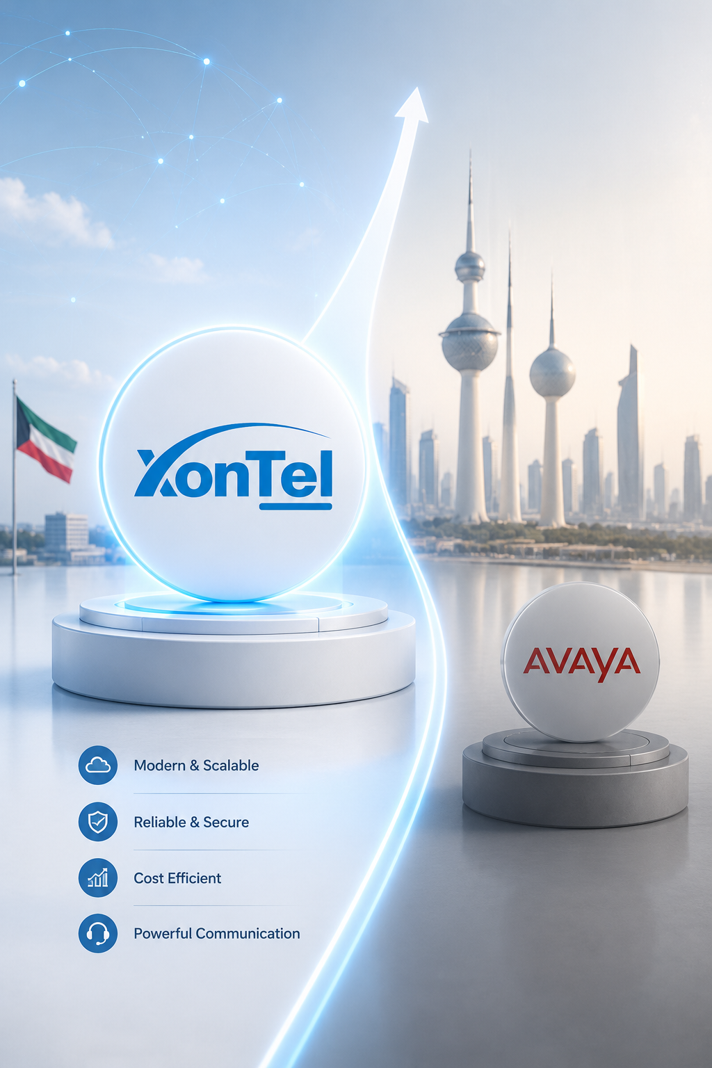 XonTel alternative to Avaya XonTel alternative to Avaya بديل أفايا الكويت