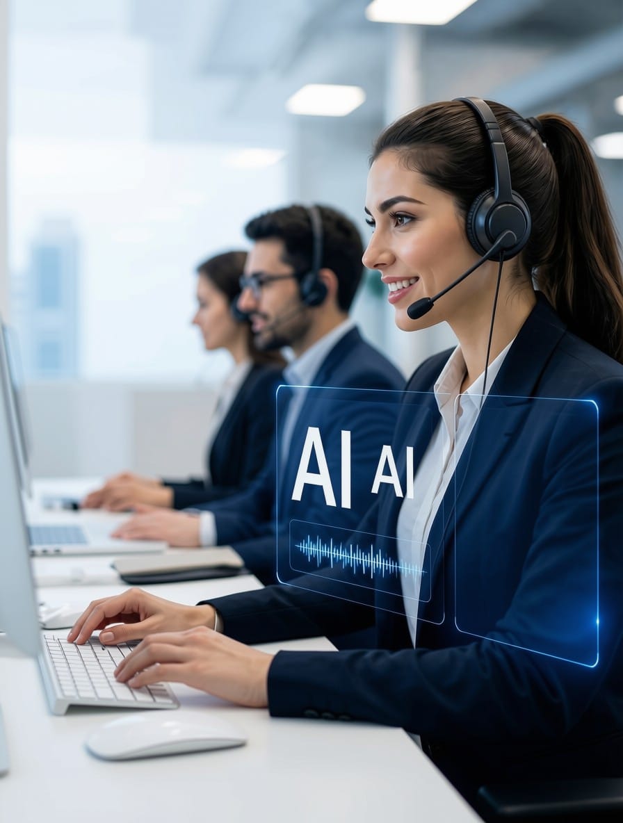 الذكاء الاصطناعي للكول سنتر AI Solutions for Call Centers