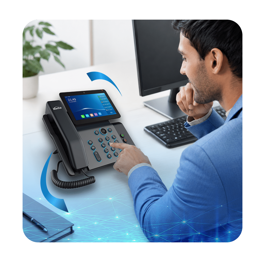 هواتف IP حديثة من زونتل - جودة صوت HD وتقنيات متطورة