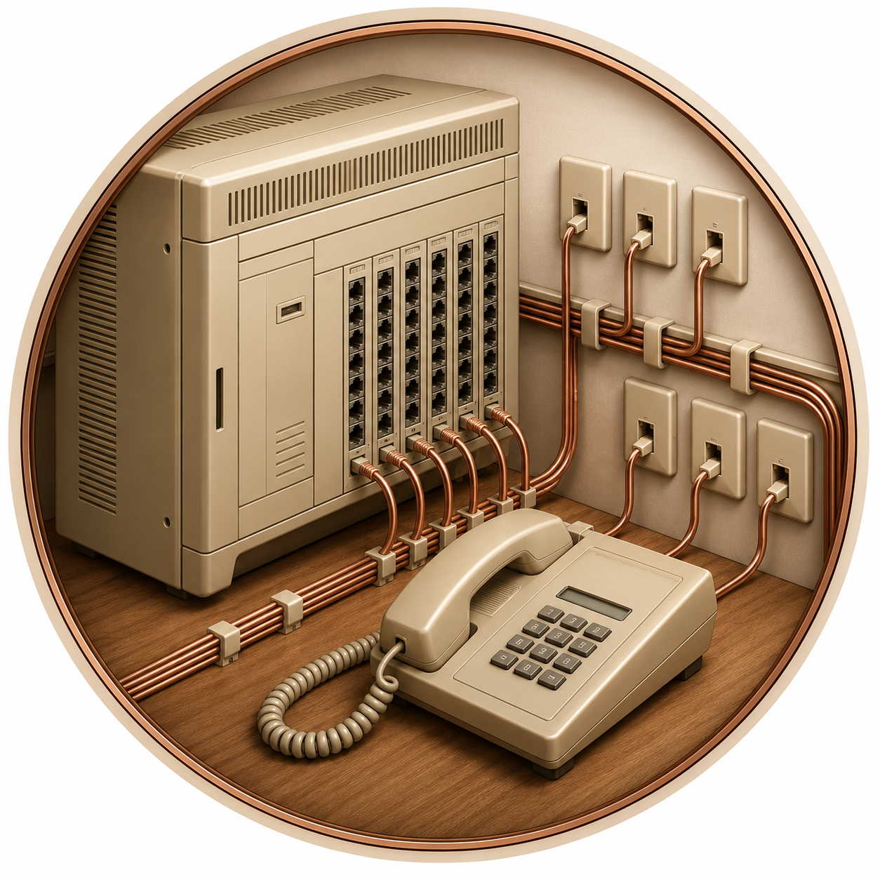 Traditional Analog PBX Traditional Analog PBX
